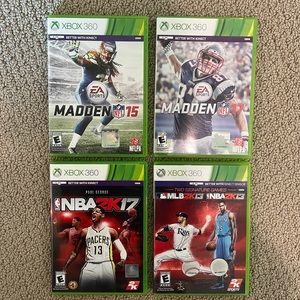 5 xbox360 games